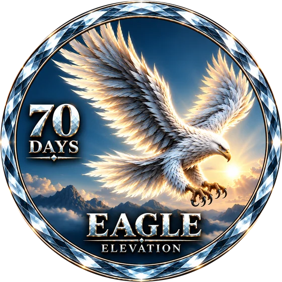 Eagle badge, Day 70